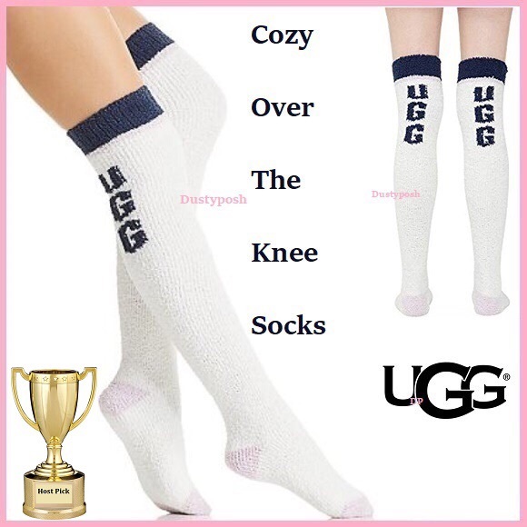 UGG Soft Cozy Over The Knee Socks Thigh High Boot Cozy OTK Bedroom discontinued - Picture 4 of 4